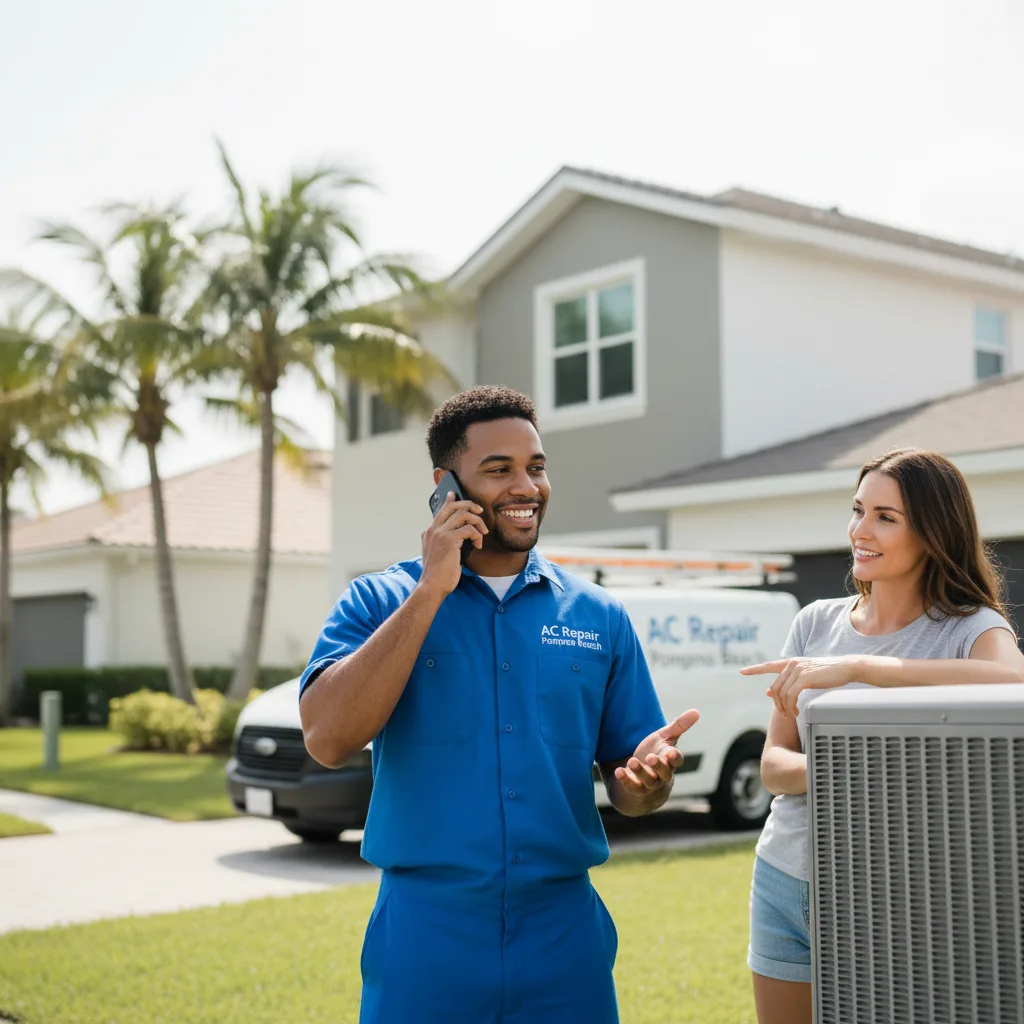 AC Repair Pompano Beach customer support in Rocky Point